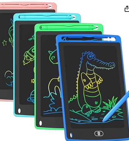 4-piece set LCD children's writing board - Image 2